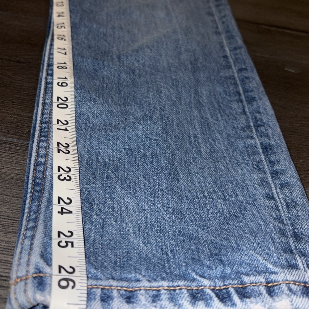 Everlane O-S Relaxed Boyfriend Button Fly Jean Size 27 Medium Wash - Picture 12 of 14